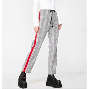 Love + Harmony 'Anchor Down' Plaid Pants
